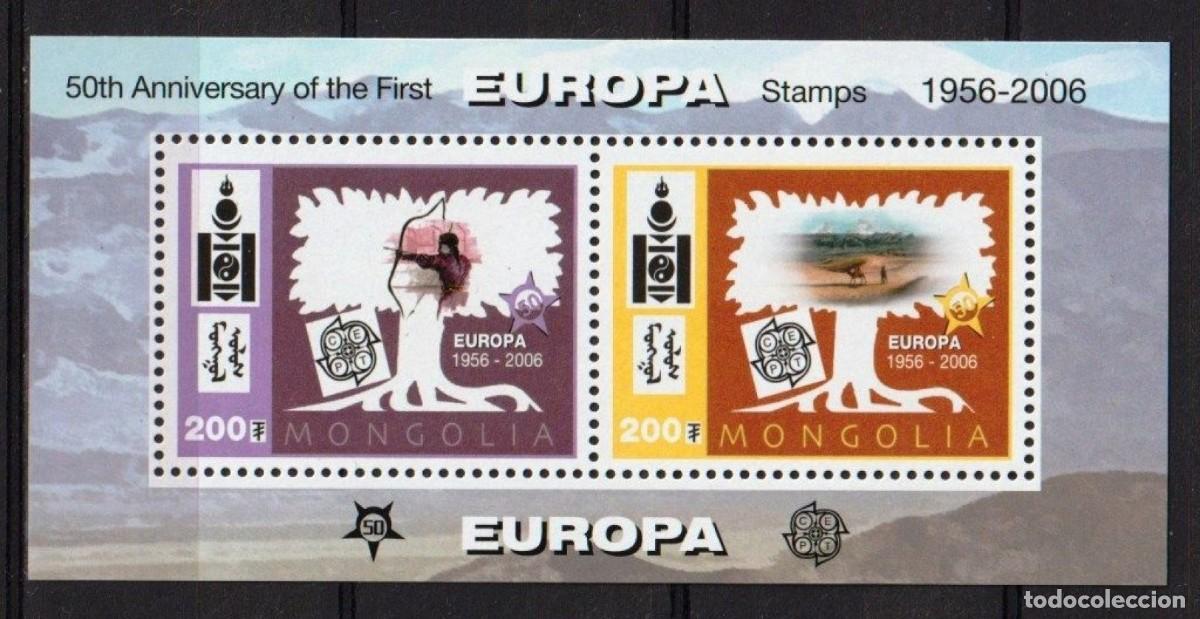 Sellos: MONGOLIA 2006 SHEET MNH EUROPA CEPT