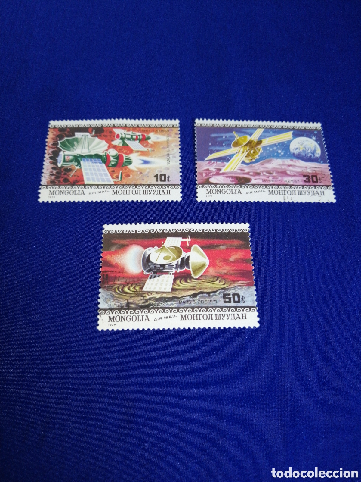Stamps: MONGOLIA LOTE ESPACIO ESPACIAL SELLOS USADOS MATASELLADOS