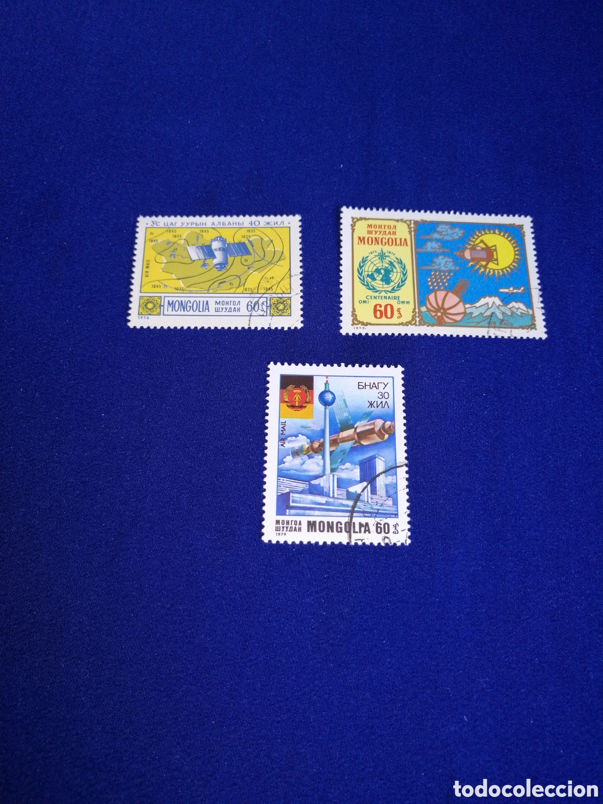 Briefmarken: MONGOLIA LOTE ESPACIAL ESPACIO SELLOS USADOS MATASELLADOS