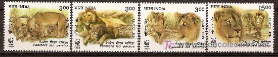 WWF INDIA 1999 (Sellos - Temáticas - Naturaleza)