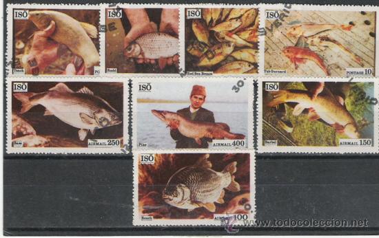 Sellos: TEMA PECES  SERIE - Foto 1