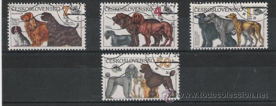 Sellos: CHECOSLOVAKIA SERIE DEL TEMA PERROS - Foto 1