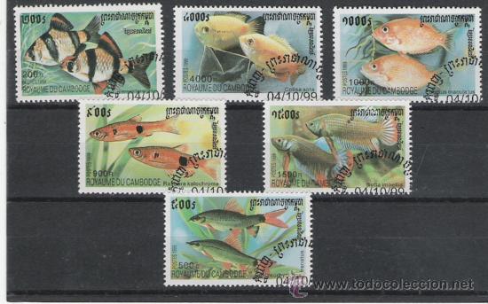 Sellos: SERIE DEL TEMA PECES - Foto 1