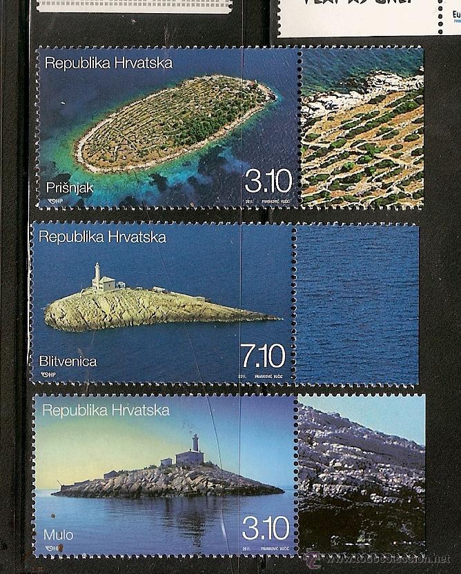 Sellos: Croacia ** &  Far&oacute;is 2011 - Foto 1