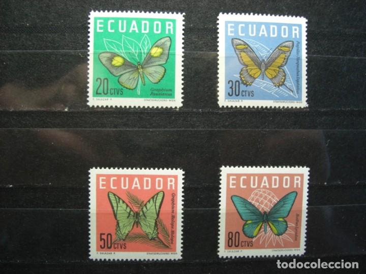 Sellos: SELLOS . ECUADOR . MARIPOSAS - Foto 1