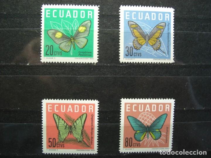 Sellos: SELLOS . ECUADOR . MARIPOSAS - Foto 2