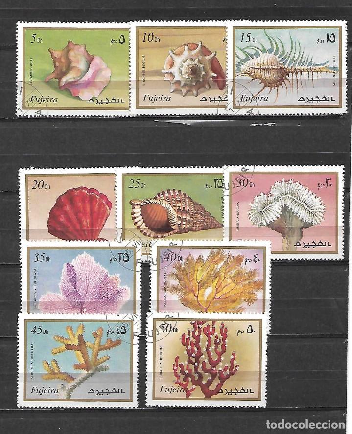 Sellos: conchas y corales. Fujeira - Foto 1