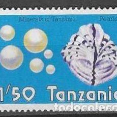 Sellos: MINERALES - TANZANIA 1986 - PERLAS - MNH**