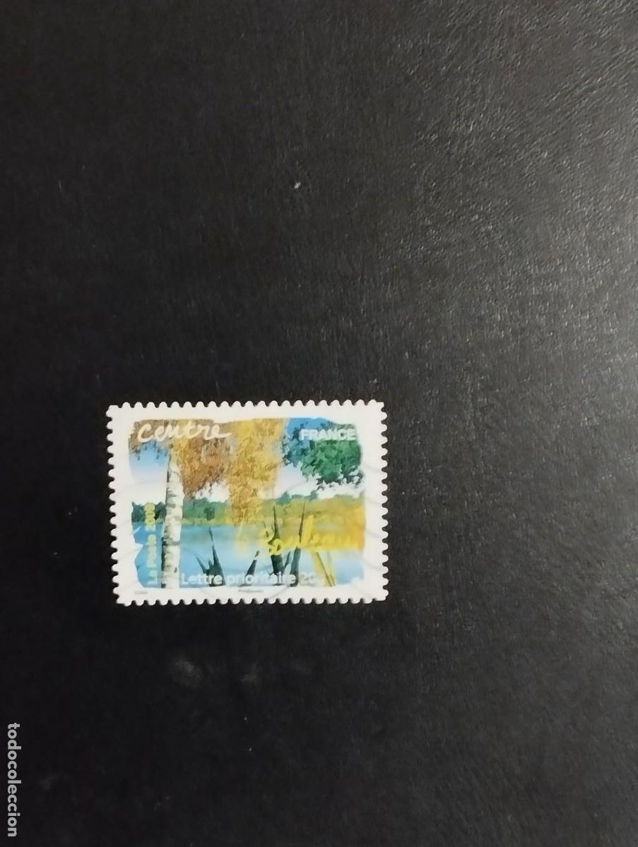 Sellos: 22.04/ Francia. Autoadhesivo. Sello en usado. Paisaje