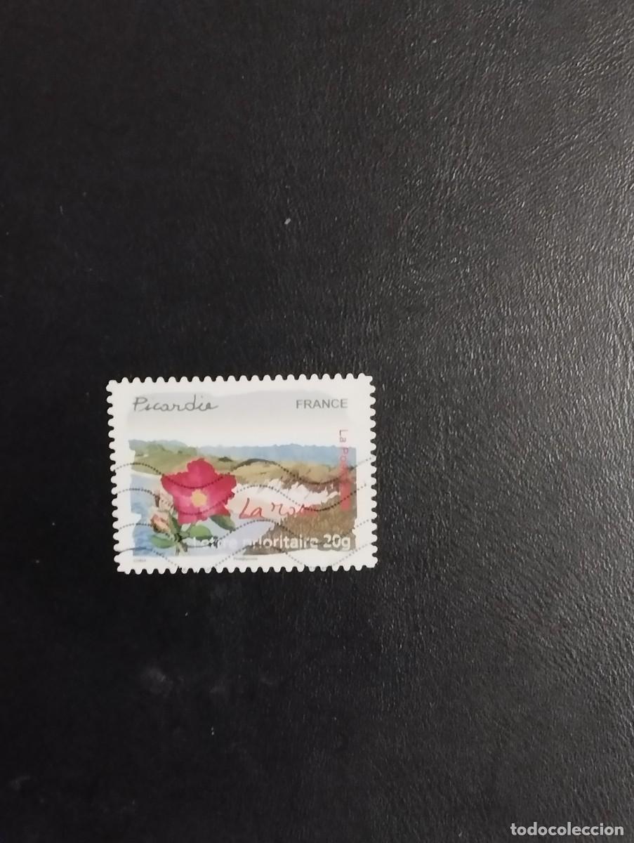 Sellos: 22.04/ Francia. Autoadhesivo. Sello en usado. Paisaje