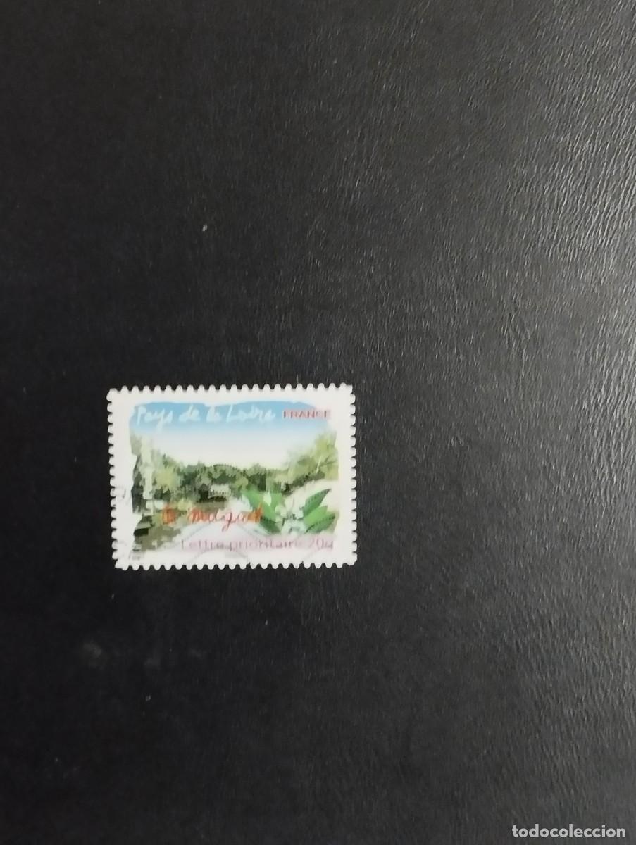 Sellos: 22.04/ Francia. Autoadhesivo. Sello en usado. Paisaje