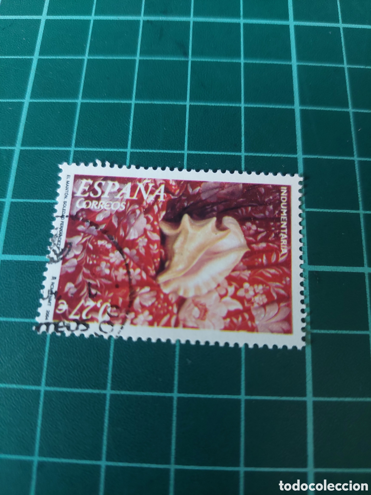 Sellos: MONT&Oacute;N DE MANILA MODA CONCHA MARINA NATURALEZA DISE&Ntilde;O 2004 EDIFIL 4076 USADA LUJO