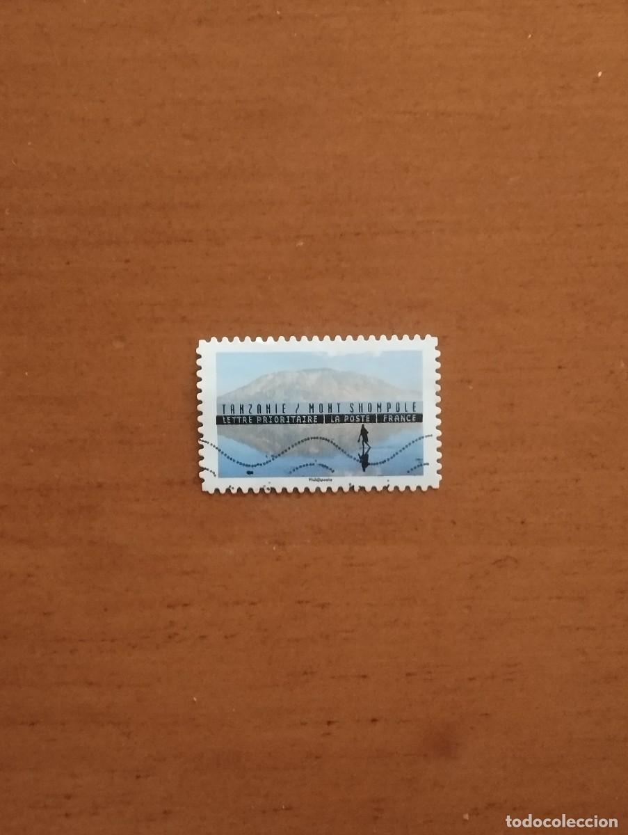 Sellos: 22.04/ Francia. Autoadhesivo. Sello en usado. Paisaje