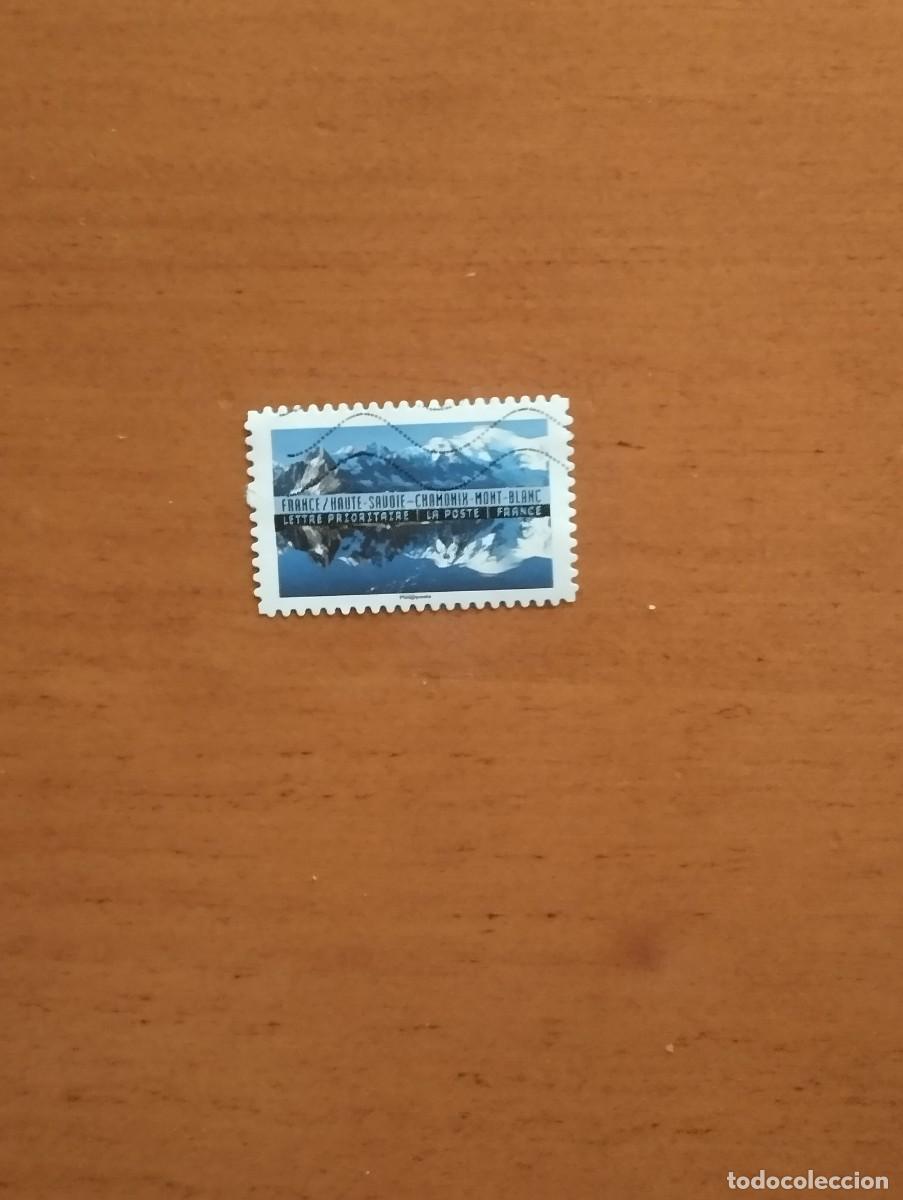 Sellos: 22.04/ Francia. Autoadhesivo. Sello en usado. Paisaje