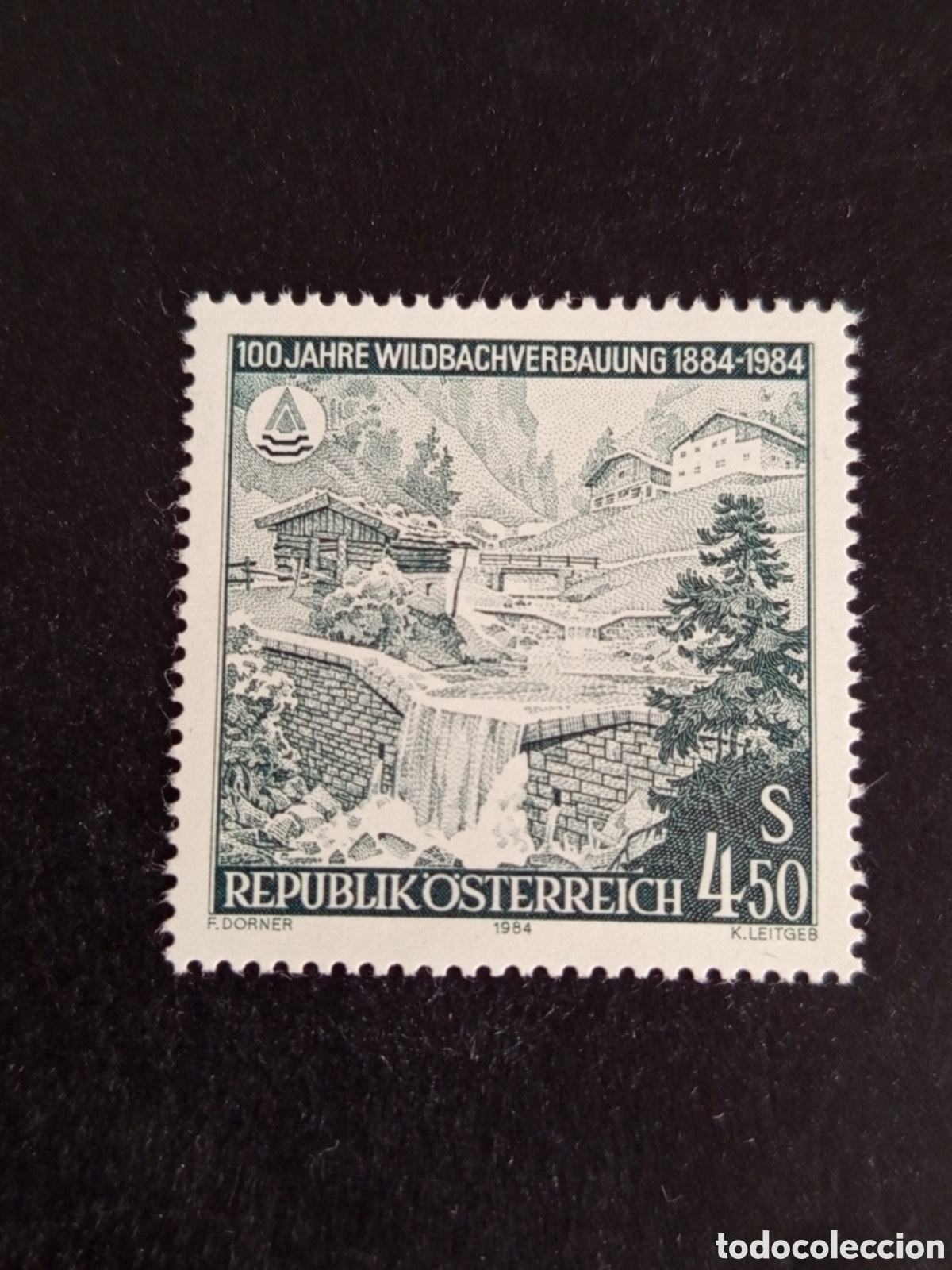 Sellos: AUSTRIA, 1984. Naturaleza: Prevenci&oacute;n de la erosi&oacute;n. Yvert 1605. Pedido m&iacute;nimo 3 &euro;. Ver fotos.