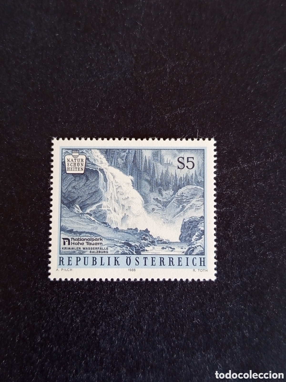 Sellos: AUSTRIA, 1988. Naturaleza: paisajes de Austria. Yvert 1761 Pedido m&iacute;nimo 3 &euro;. Ver fotos.