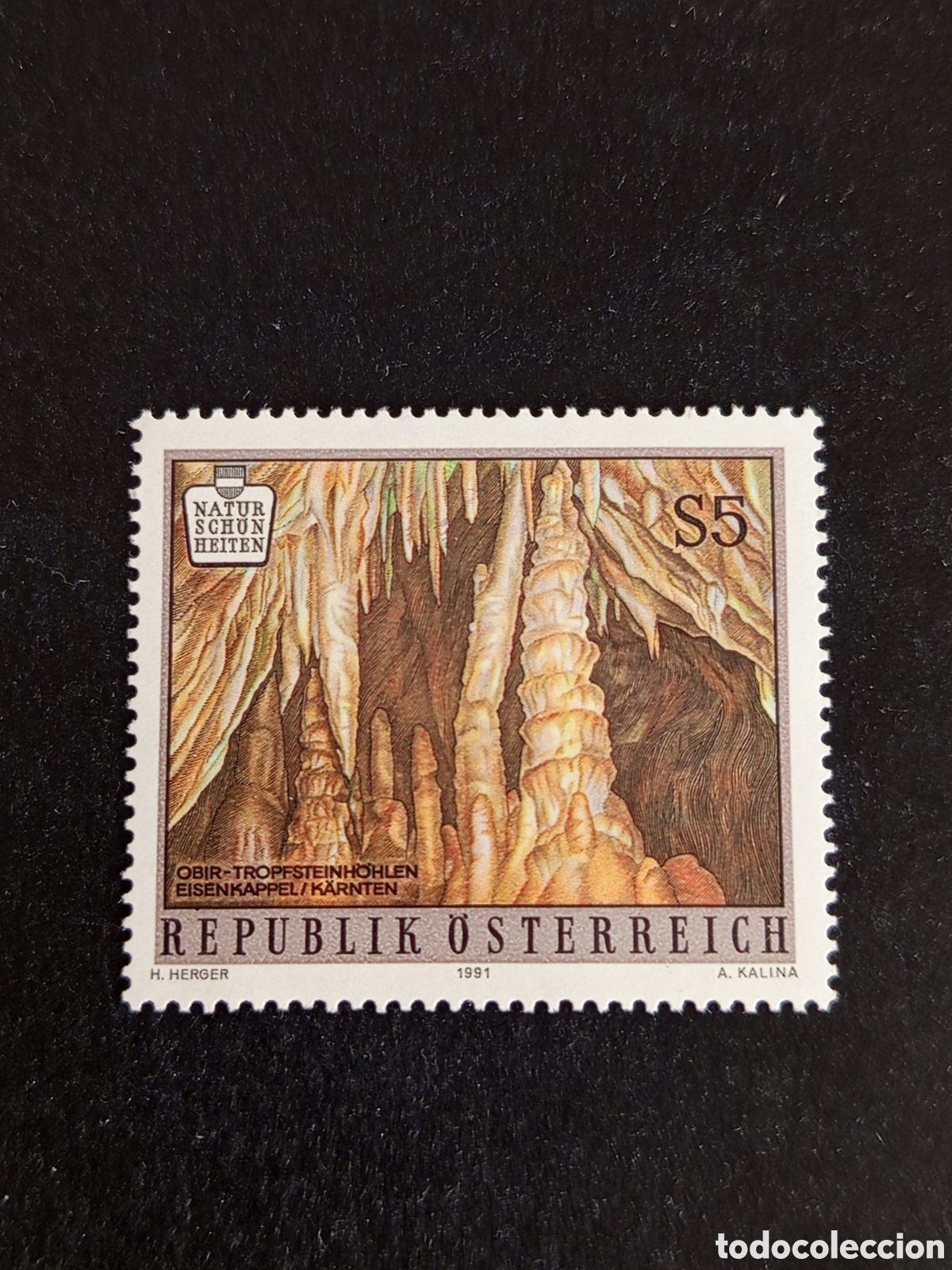 Sellos: AUSTRIA, 1991. Bellezas de la Naturaleza. Yvert 1852. Pedido m&iacute;nimo 3 &euro;. Ver fotos . Sello en nuevo