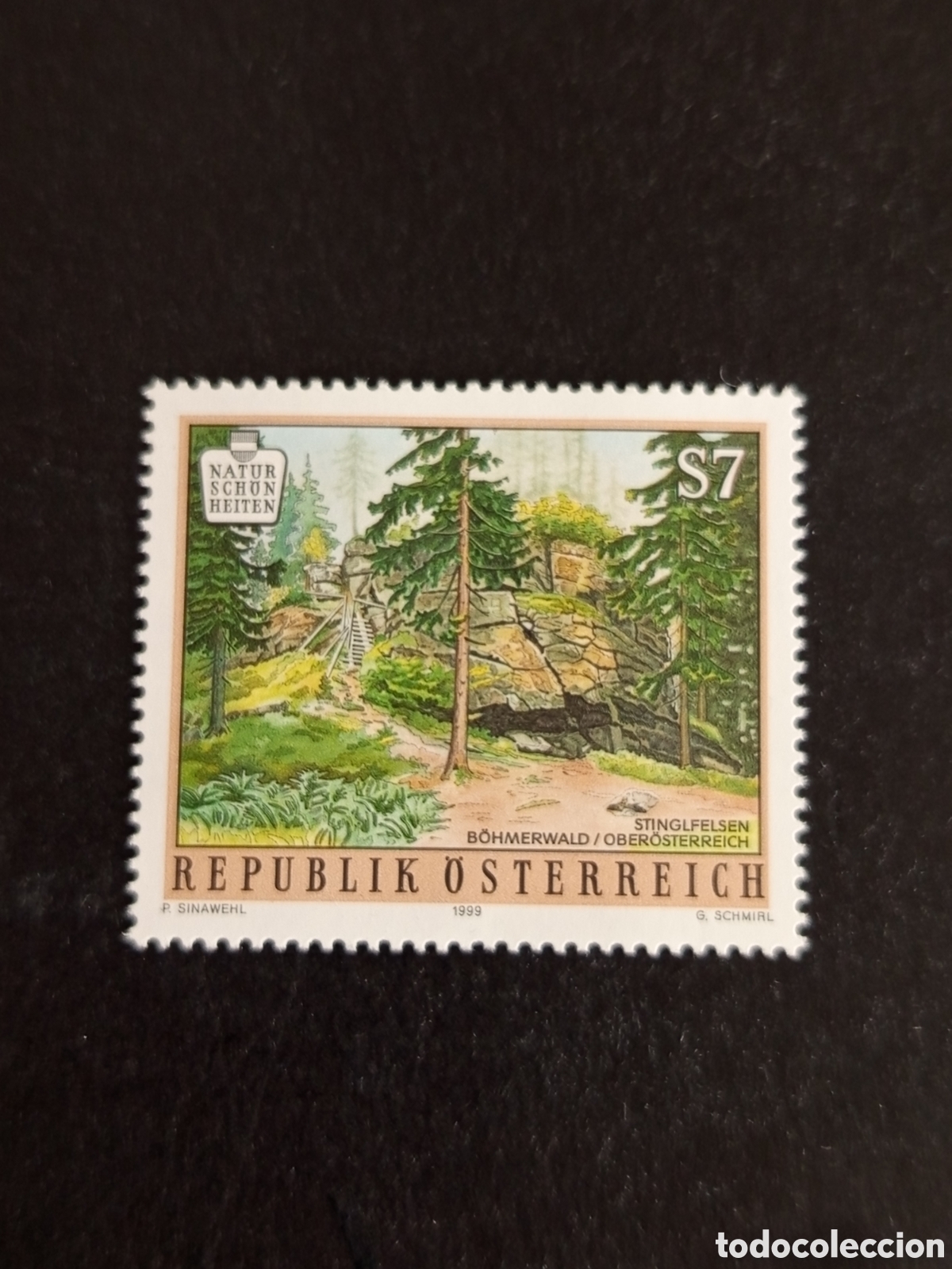 Sellos: AUSTRIA, 1999. Naturaleza : paisaje, bosque. Pedido m&iacute;nimo 3 &euro;. Ver fotos. Sello sin circular