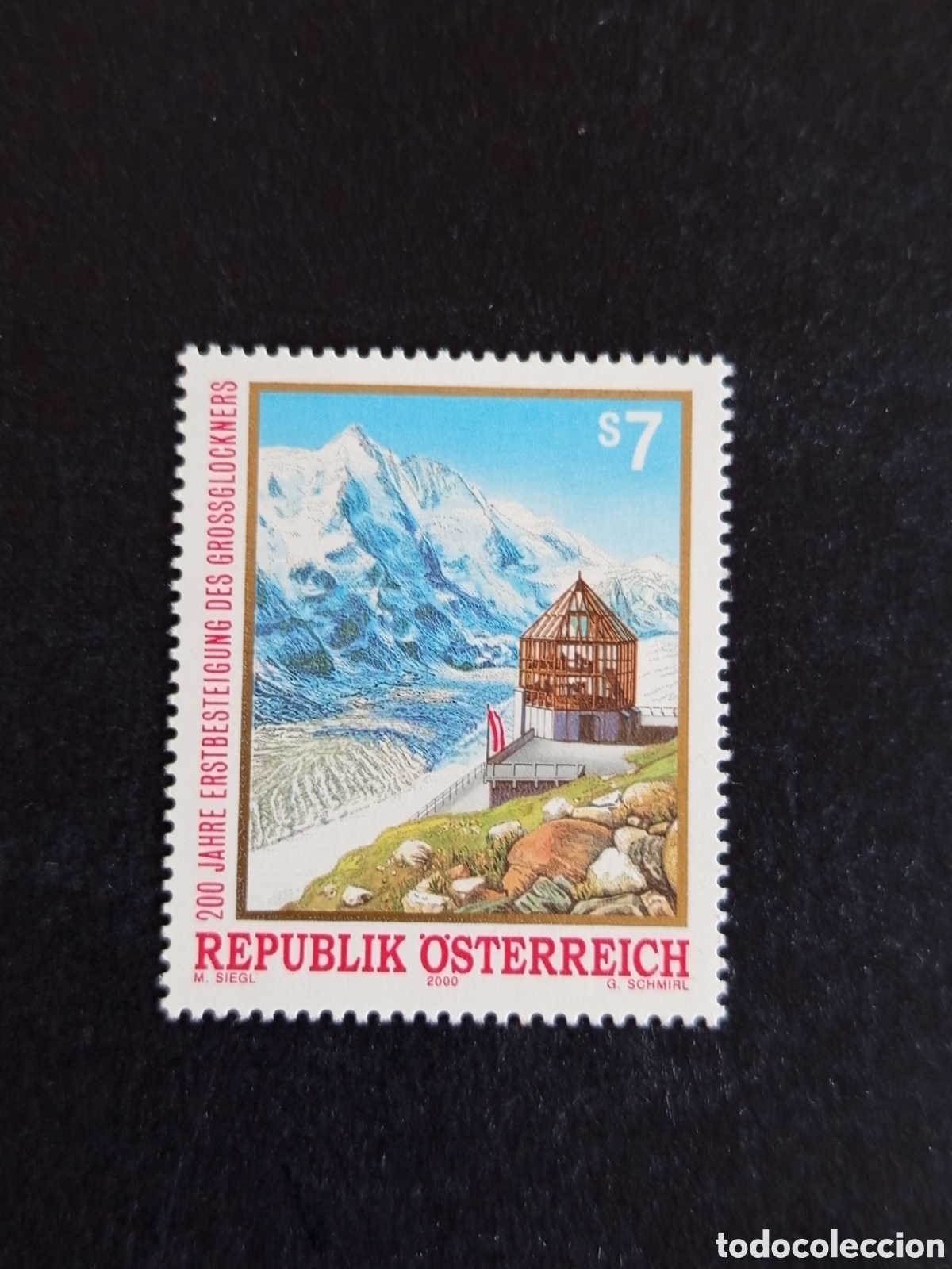 Sellos: AUSTRIA, 2000. Naturaleza . Monte Grossglockner. Pedido m&iacute;nimo 3 &euro;. Ver fotos. Sello sin circular
