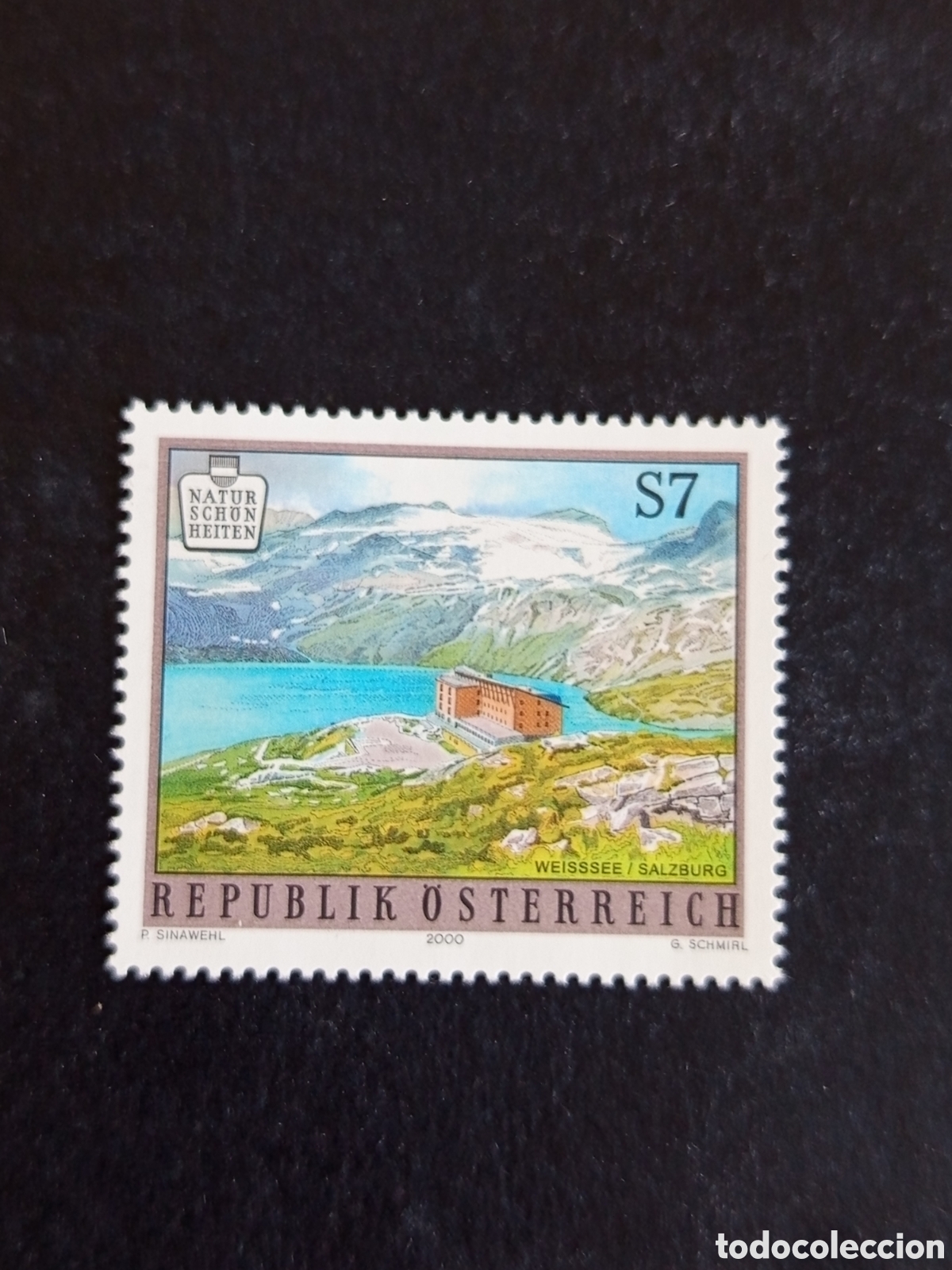 Sellos: AUSTRIA, 2000. Naturaleza. Glaciar Sonnblick. Pedido m&iacute;nimo 3 &euro;. Ver fotos. Sello sin circular