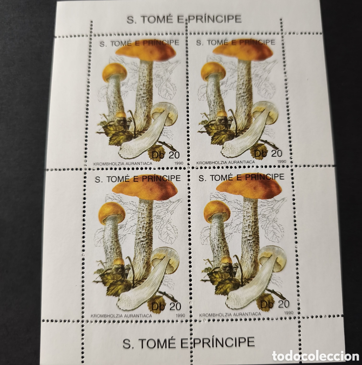 Francobolli: 4 sellos de Santo Tom&eacute; e Pr&iacute;ncipe