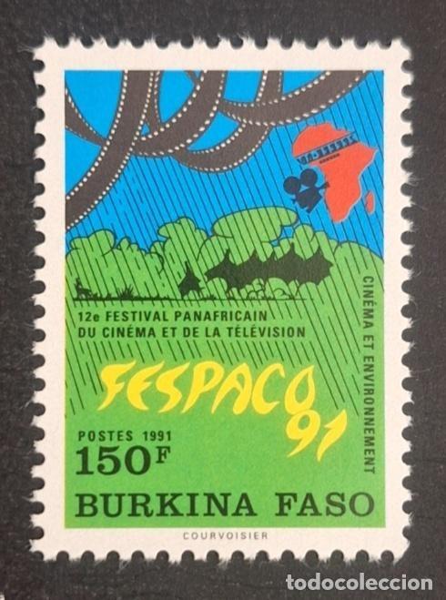 Sellos: Burkina Faso 1991 Mi. 1246 FESPACO festival panafricano de cine