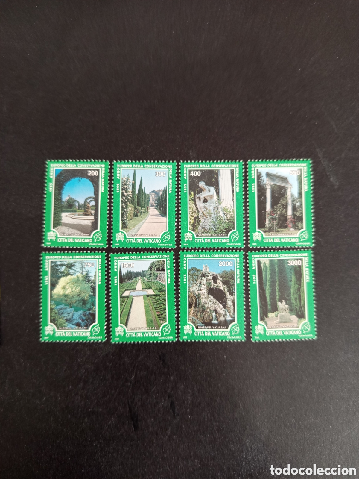 Sellos: Vaticano,1995. Conservaci&oacute;n de la Naturaleza. Yv. 1007/14. Completa en nuevo. Pedido m&iacute;nimo 3 &euro;.
