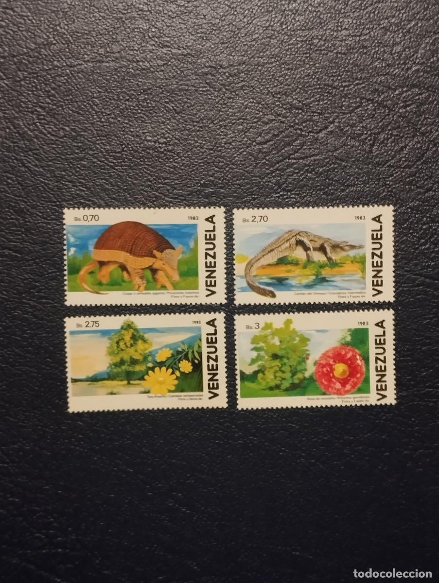 Sellos: 3.10/ Venezuela.1993. Flora y Fauna. Serie completa en nuevo
