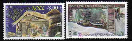 Sellos: SAN PIERRE NAVIDAD 1995 Y 197 - Foto 1