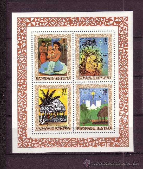 Sellos: SAMOA HB 24*** - A&Ntilde;O 1980 - NAVIDAD - Foto 1