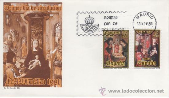 Sellos: NAVIDAD.-1981 - Foto 1