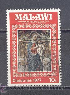 Sellos: MALAWI- NAVIDAD 1977- USADO - Foto 1