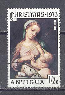 Sellos: ANTIGUA- NAVIDAD 1975 - Foto 1