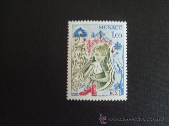Sellos: MONACO, N&ordm; YVERT 1165** A&Ntilde;O 1978. NAVIDAD - Foto 1