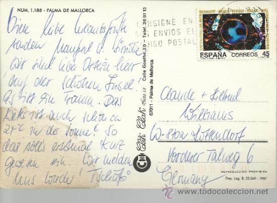 Sellos: TP MALLORCA CON SELLO NAVIDAD 1990 - Foto 1