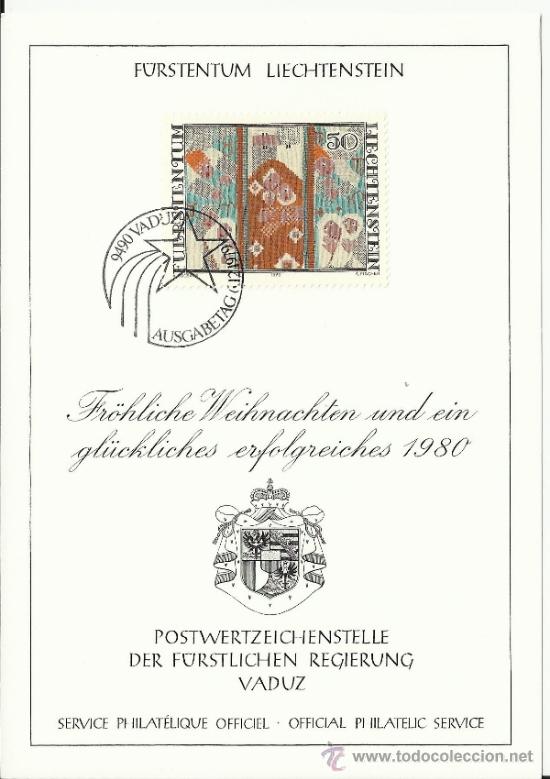 Sellos: LIECHTENSTEIN 1979 TEMA NAVIDAD ESTRELLA - Foto 1