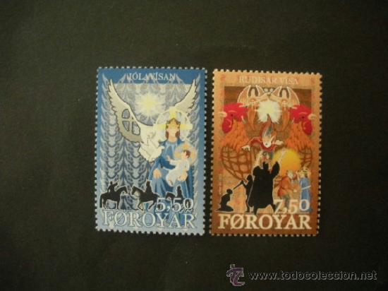Sellos: Feroe 2005 Ivert 541/2 *** Navidad - Foto 1