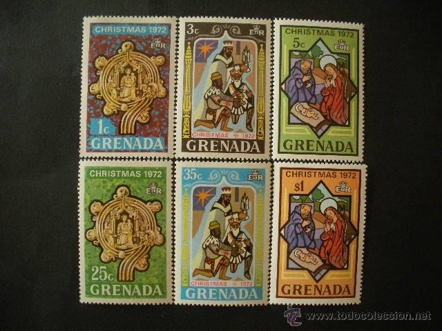 Sellos: Granada 1972 Ivert 451/6 *** Navidad - Foto 1