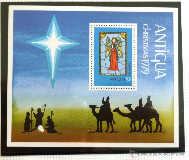 Sellos: HB ANTIGUA. NAVIDAD 1979. NUEVA - Foto 1