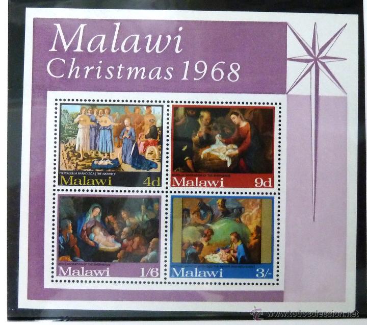 Sellos: HB MALAWI 1968. NAVIDAD 1968. NUEVA. - Foto 1