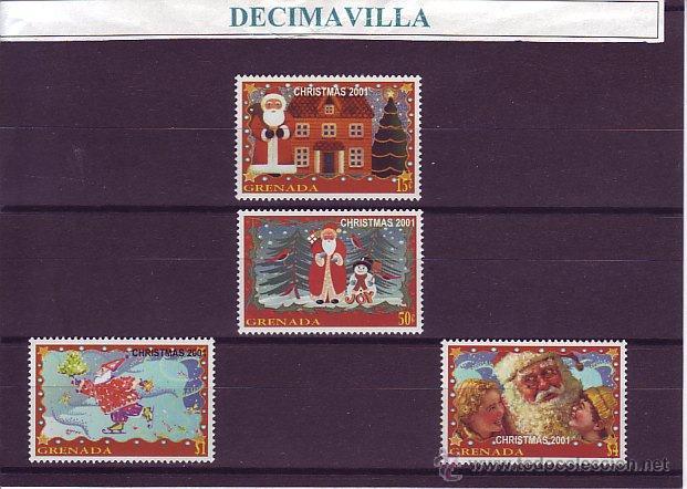 Sellos: GRENADA, NAVIDAD 2001, 4004/07, PINT136 - Foto 1