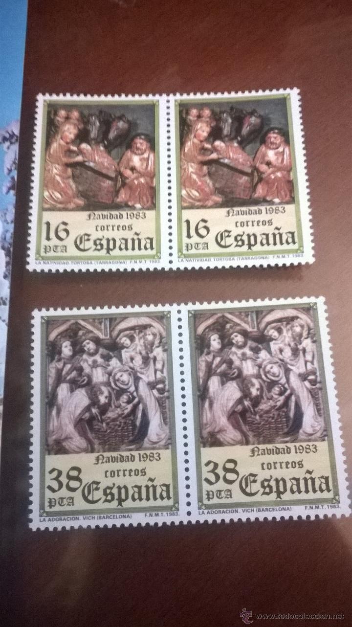 Sellos: SELLOS NAVIDAD 1983 ESPA&Ntilde;A - Foto 2
