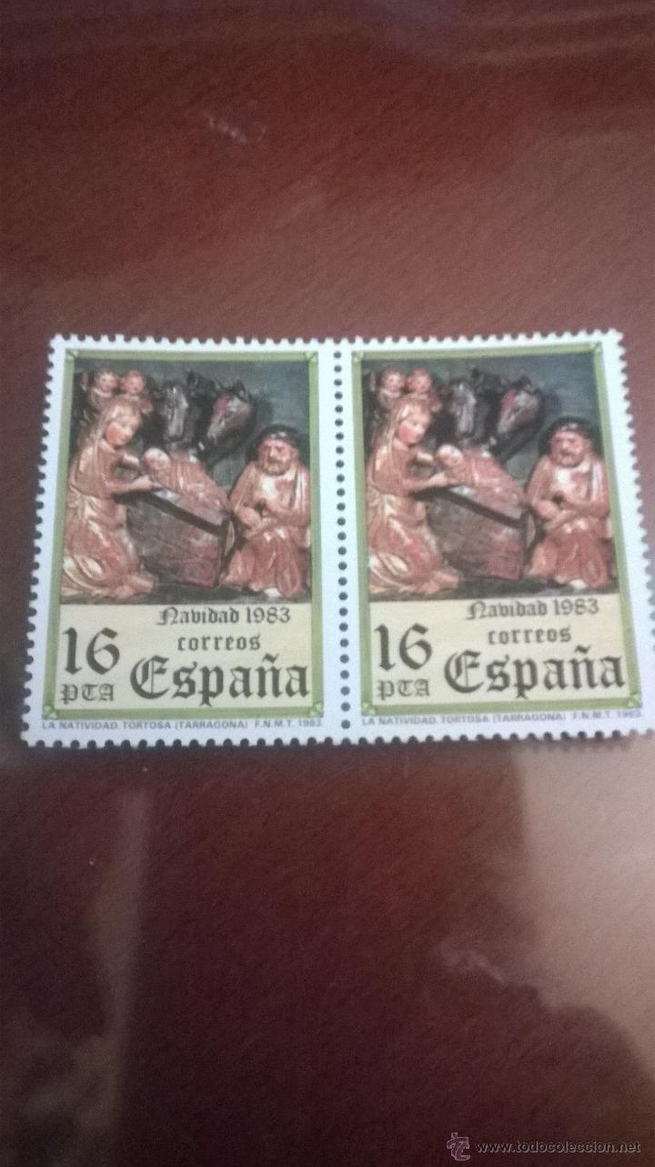Sellos: SELLOS NAVIDAD 1983 ESPA&Ntilde;A - Foto 3