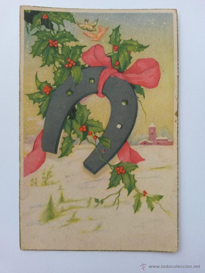 Sellos: Tarjeta postal escrita de ediciones colon - Foto 1