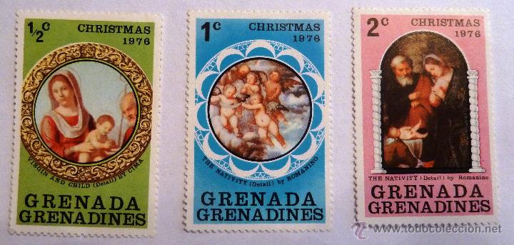 Sellos: SELLOS GRENADA 1976. NAVIDAD. NUEVO. - Foto 1