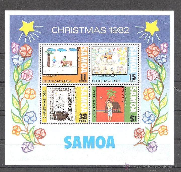 Sellos: SAMOA H.B.29** NAVIDAD - Foto 1