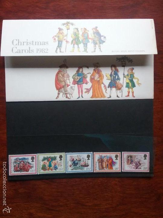Sellos: CHRISTMAS CAROLS 1982 - Foto 1