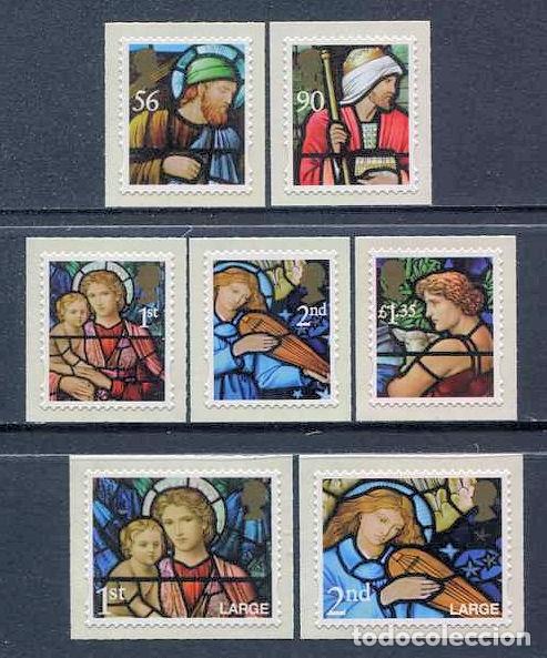 Sellos: GRAN BRETA&Ntilde;A - NAVIDAD / ADHESIVOS (2009) ** - Foto 1