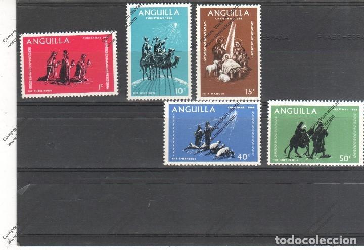 Sellos: anguilla n&ordm; 28 al 32 (**) - Foto 1