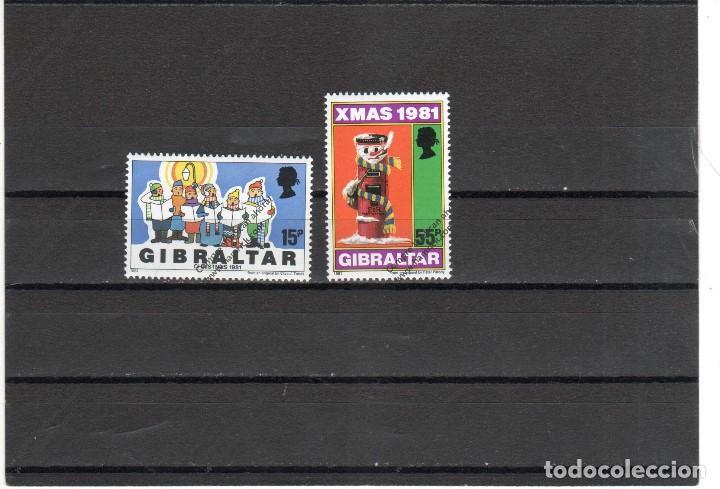 Sellos: Gibraltar n&ordm; 437 al 438(**) - Foto 1